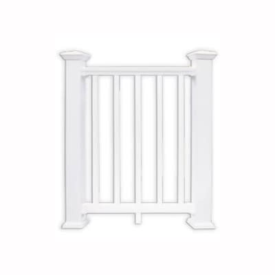Fairway Landmarke V110 Vinyl Level Rail Kit White 10' x 36" V110