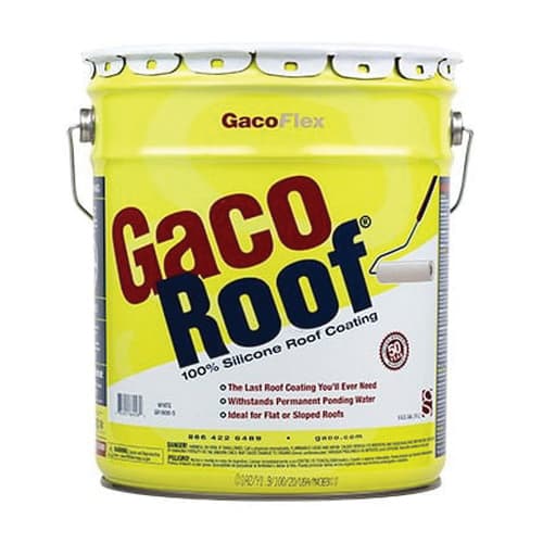 Gaco GacoRoof Silicone Roof Coating Black 5 gal