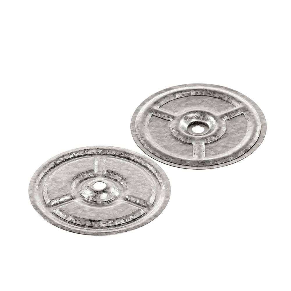 GAF Drill-Tec Galvalume Standard Steel Plates 3" 1000/Box
