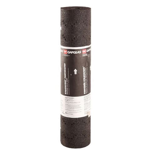 GAF GAFGLAS STRATAVENT Perforated Venting Base Sheet Black 39.375" x 40.6'