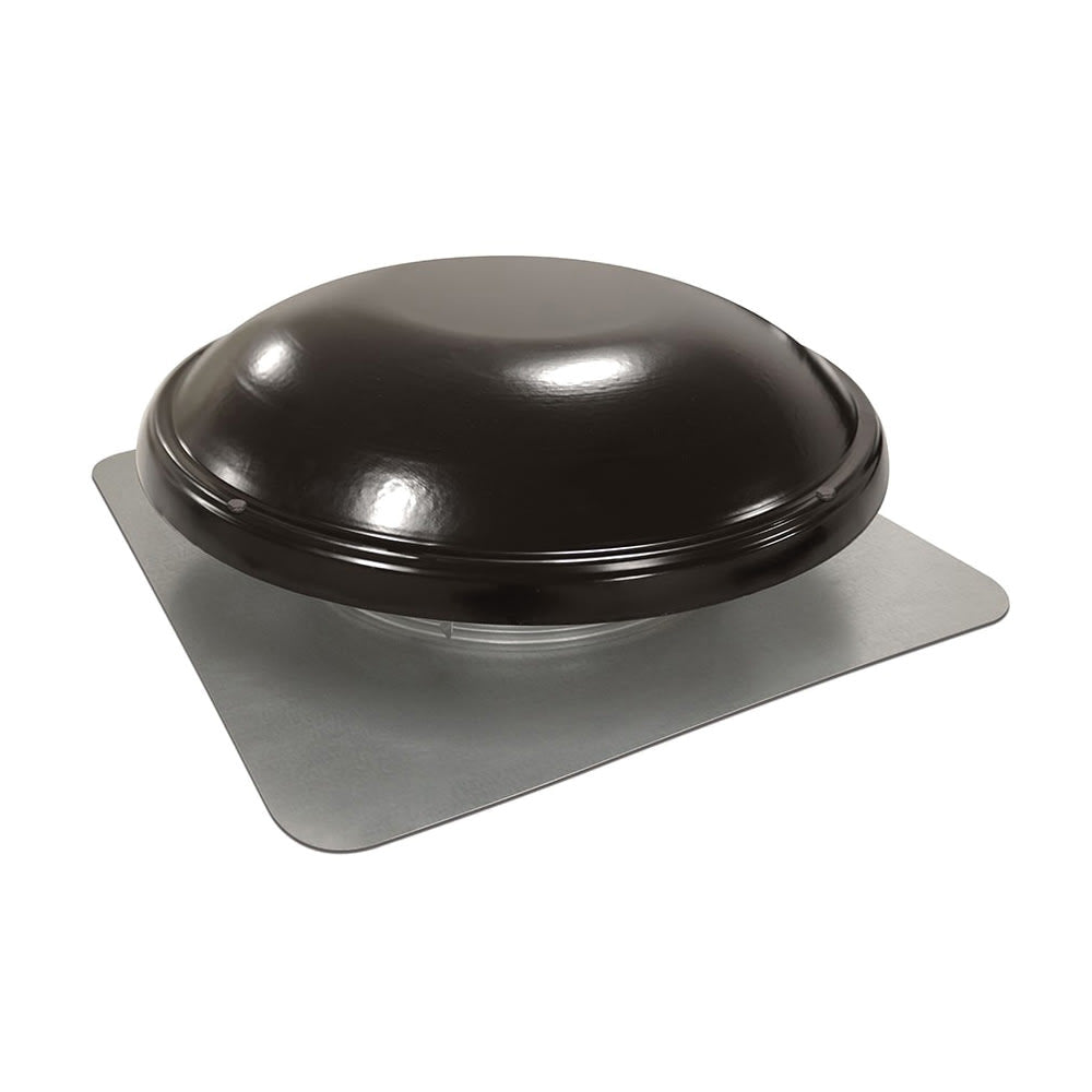 GAF Master Flow Power Attic Vent ERV Roof Mount with Humidistat & Thermostat Black 1250 CFM