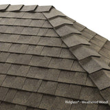 GAF Ridglass Hip & Ridge Autumn Brown & Stonewood