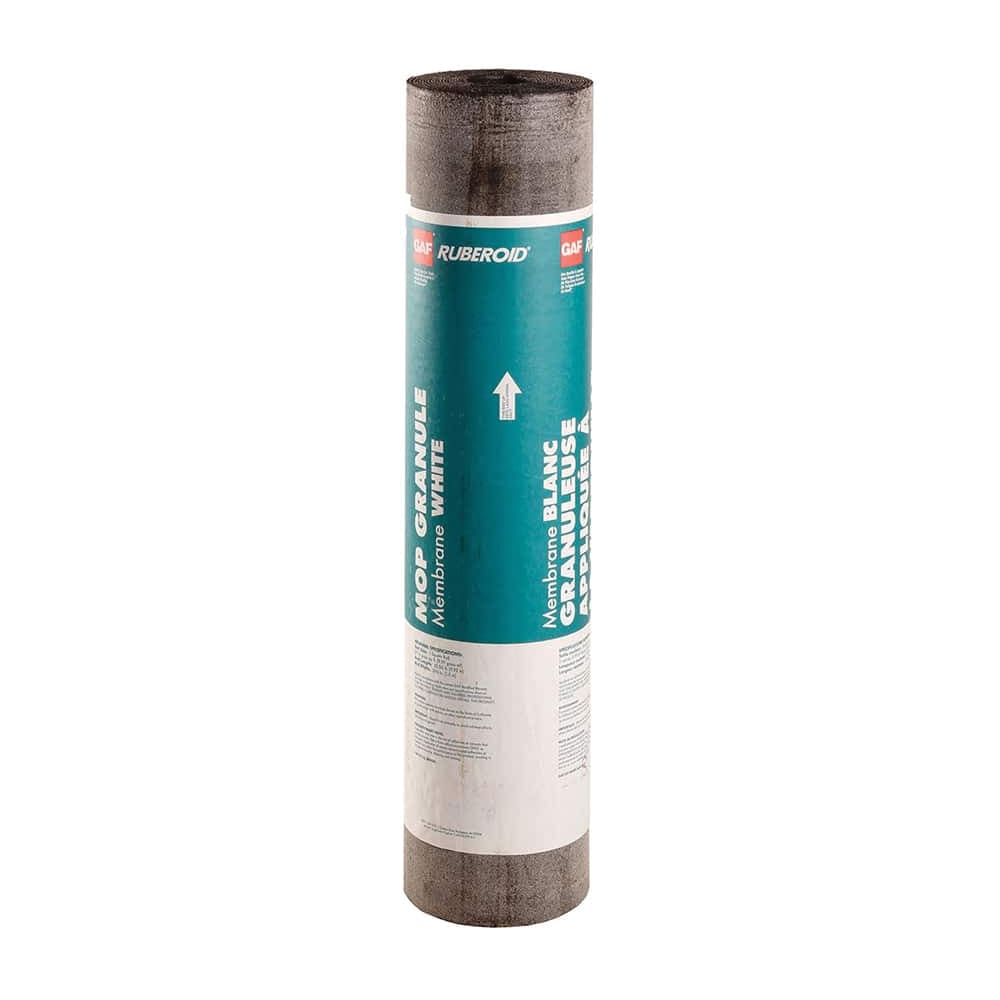 GAF RUBEROID Mop Granule Membrane White