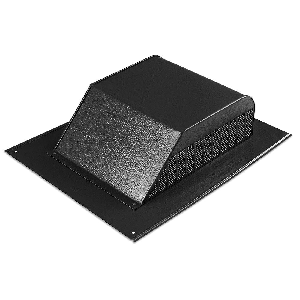 GAF Master Flow Roof Louver SSB960 Aluminum Super Slant-Back Roof Vent Black