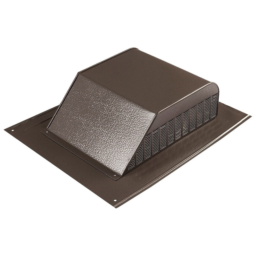 GAF Master Flow Roof Louver SSB960 Galvanized Super Slant-Back Roof Vent Brown