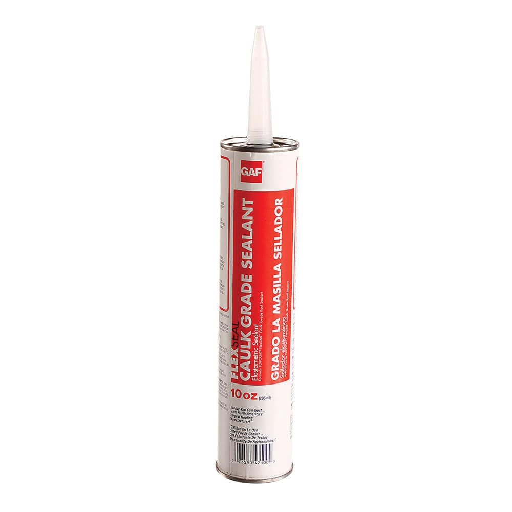 GAF FlexSeal Caulk Grade Sealant White 10 oz
