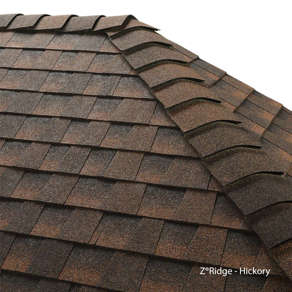 GAF Z-Ridge Hip & Ridge Hickory