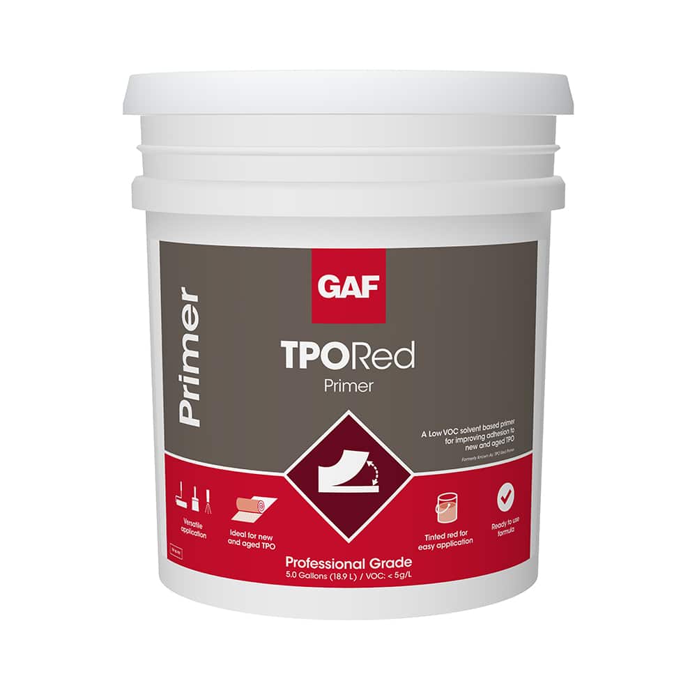 GAF TPO Solvent Based Red Primer 5 gal