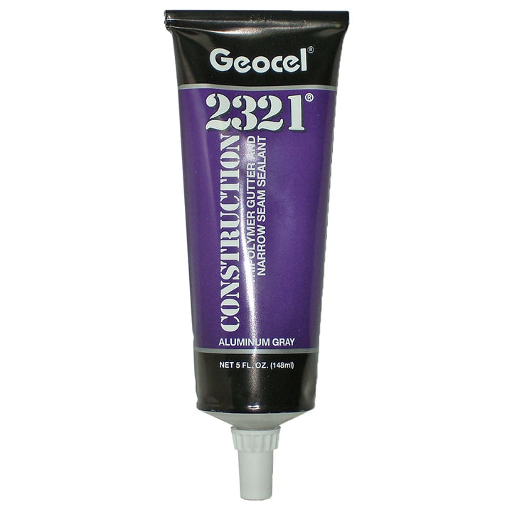 Geocel 2321 Tripolymer Gutter & Narrow Seam Sealant Aluminum Gray