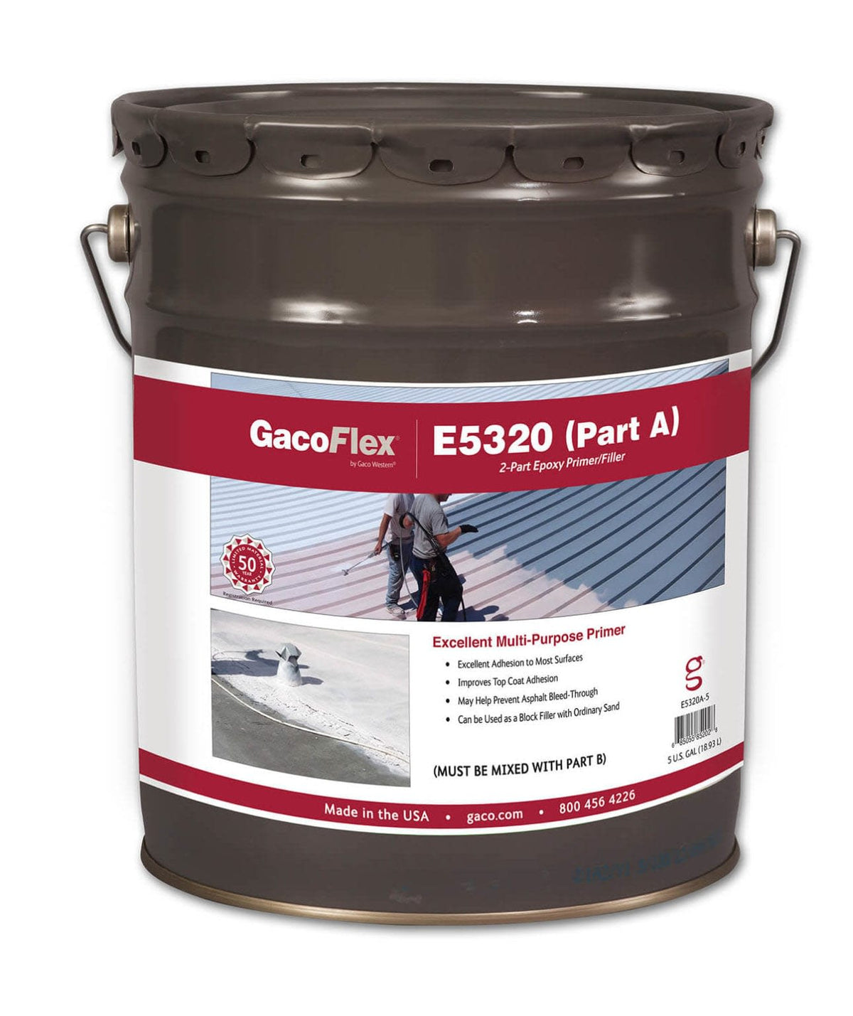 Gaco GacoFlex 2-Part Epoxy Primer/Filler 2 gal Kit