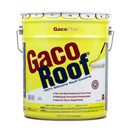 Gaco GacoRoof Silicone Roof Coating Gray 1 gal