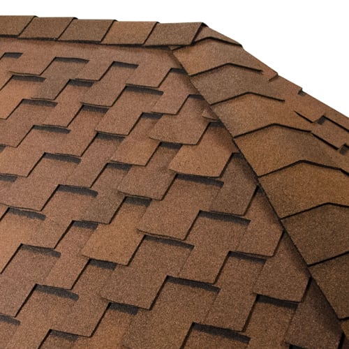 GAF TimberTex Premium Hip & Ridge Mesa Brown