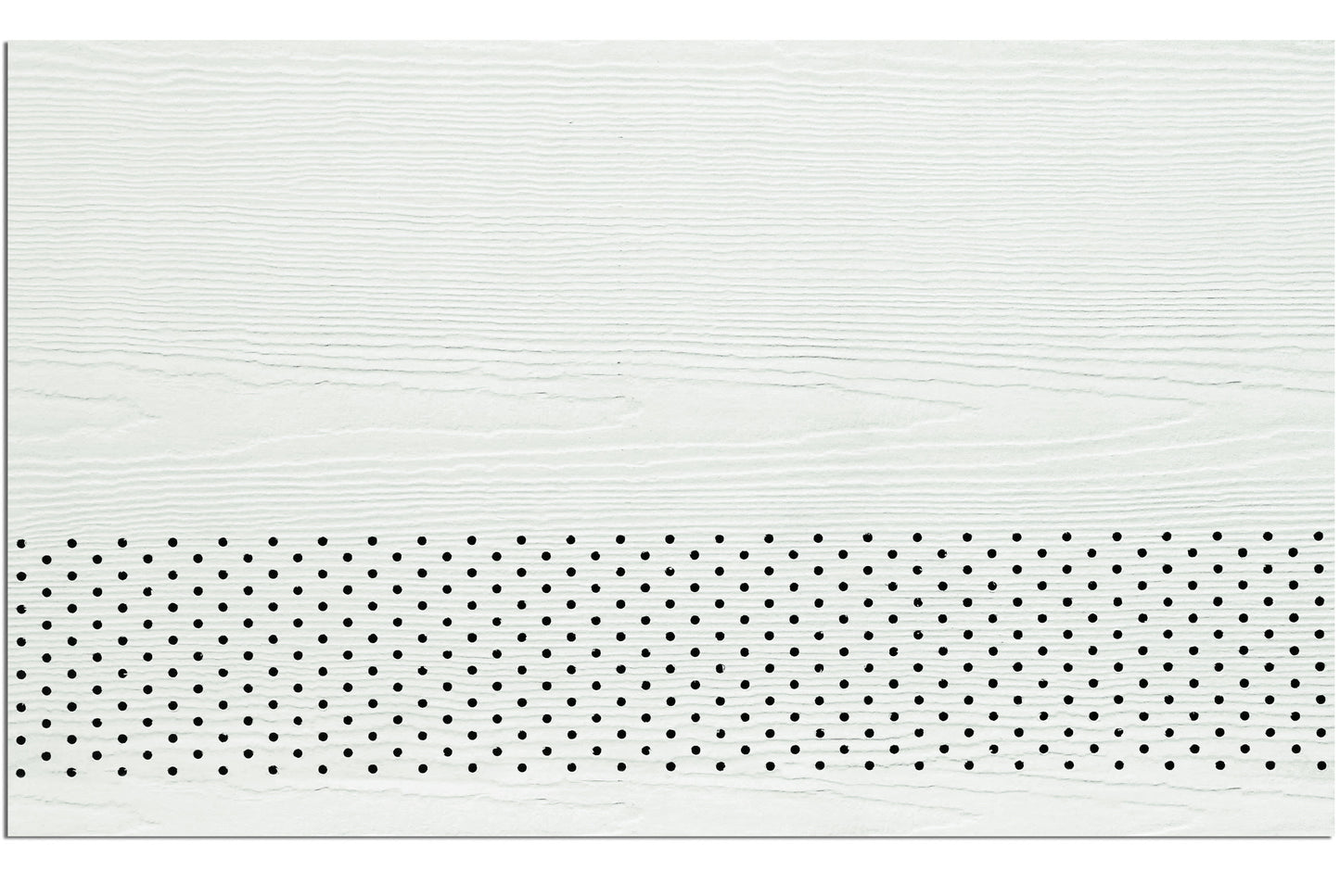 James Hardie Cedarmill Soffit HZ5 Arctic White 1/4" x 24" x 8' Vented