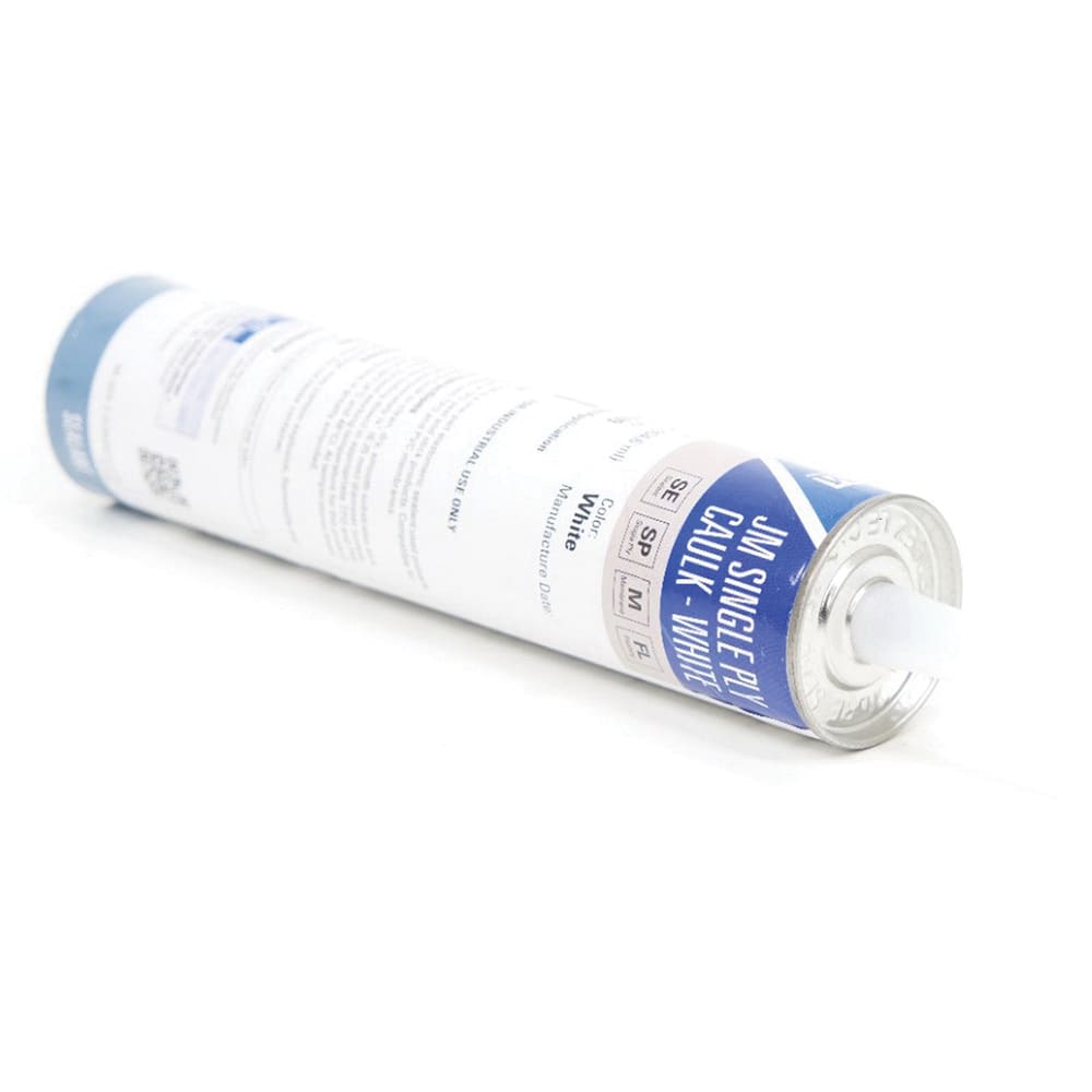 JM Single Ply Caulk Low-VOC White