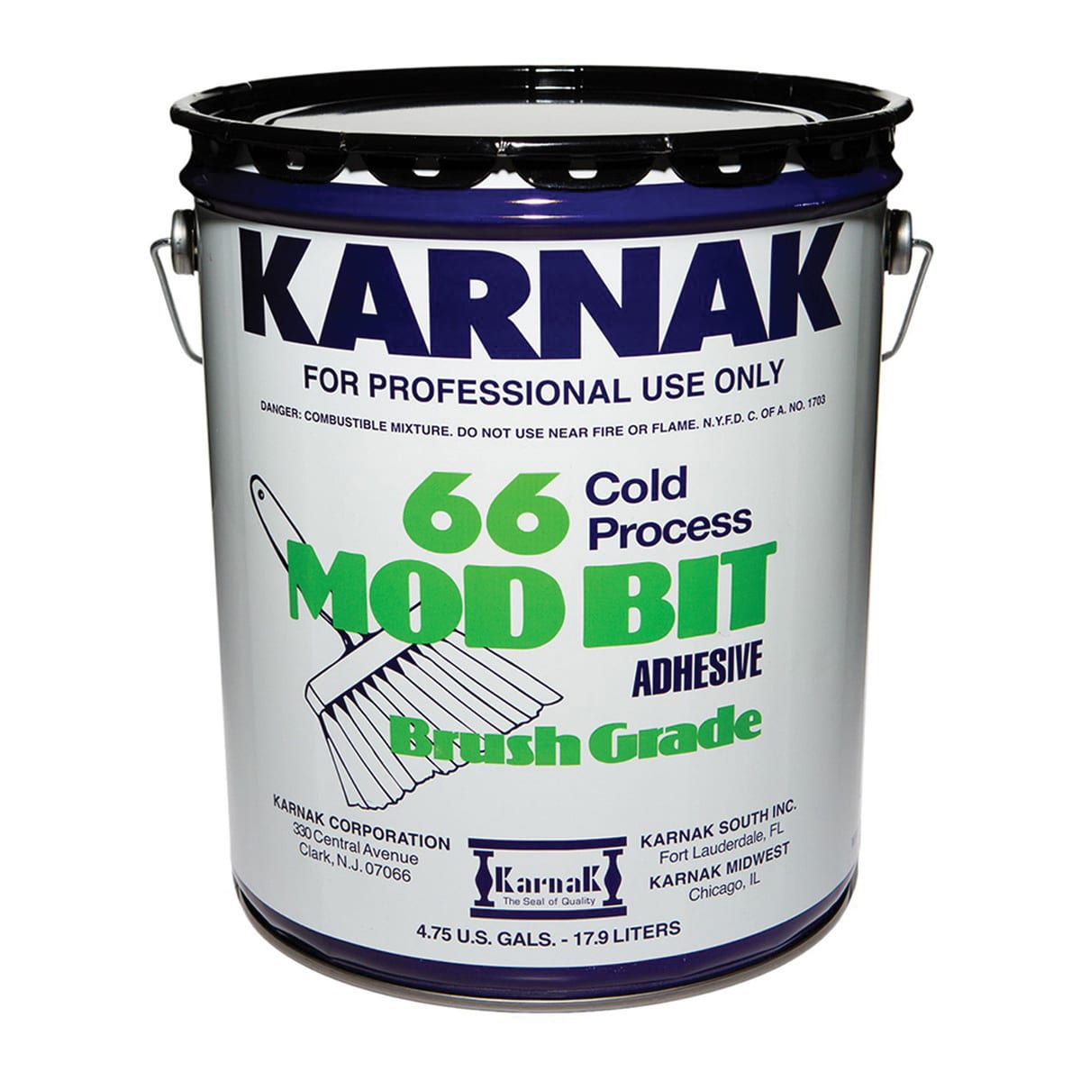 Karnak 66 Modified Bitumen Adhesive 5 gal Brush Grade