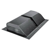 Lomanco Aluminum 770-D Twin Slant Back Black