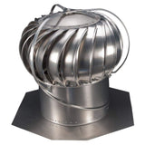 Lomanco Aluminum Externally Braced Whirlybird Turbine Mill 12" x 17-5/8"