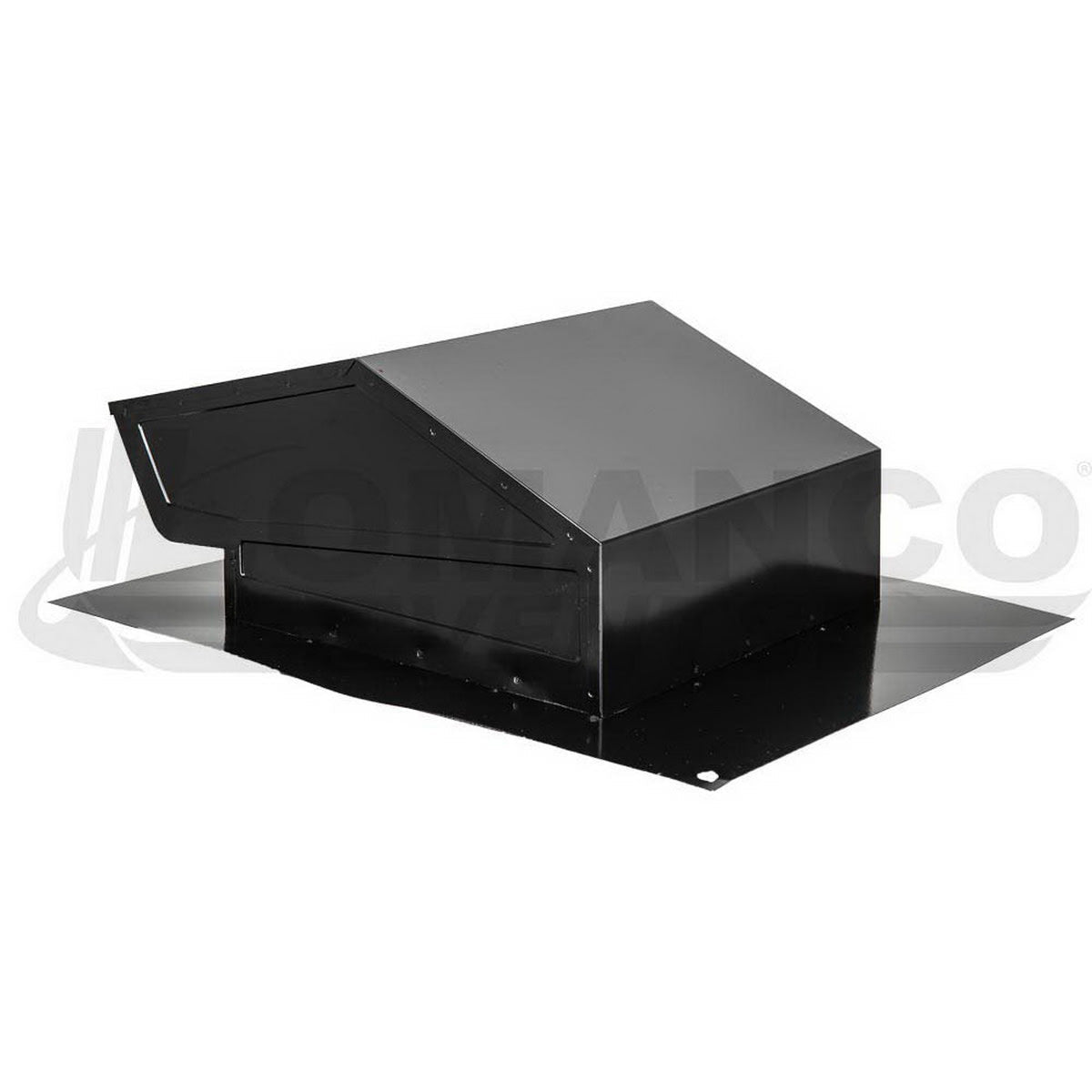 Lomanco KV68 Galvanized Kitchen Pro Vent Black