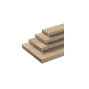 LP SmartSide 540 Series Custom Color Cedar Trim Snowscape White 5/4" x 6" x 16'