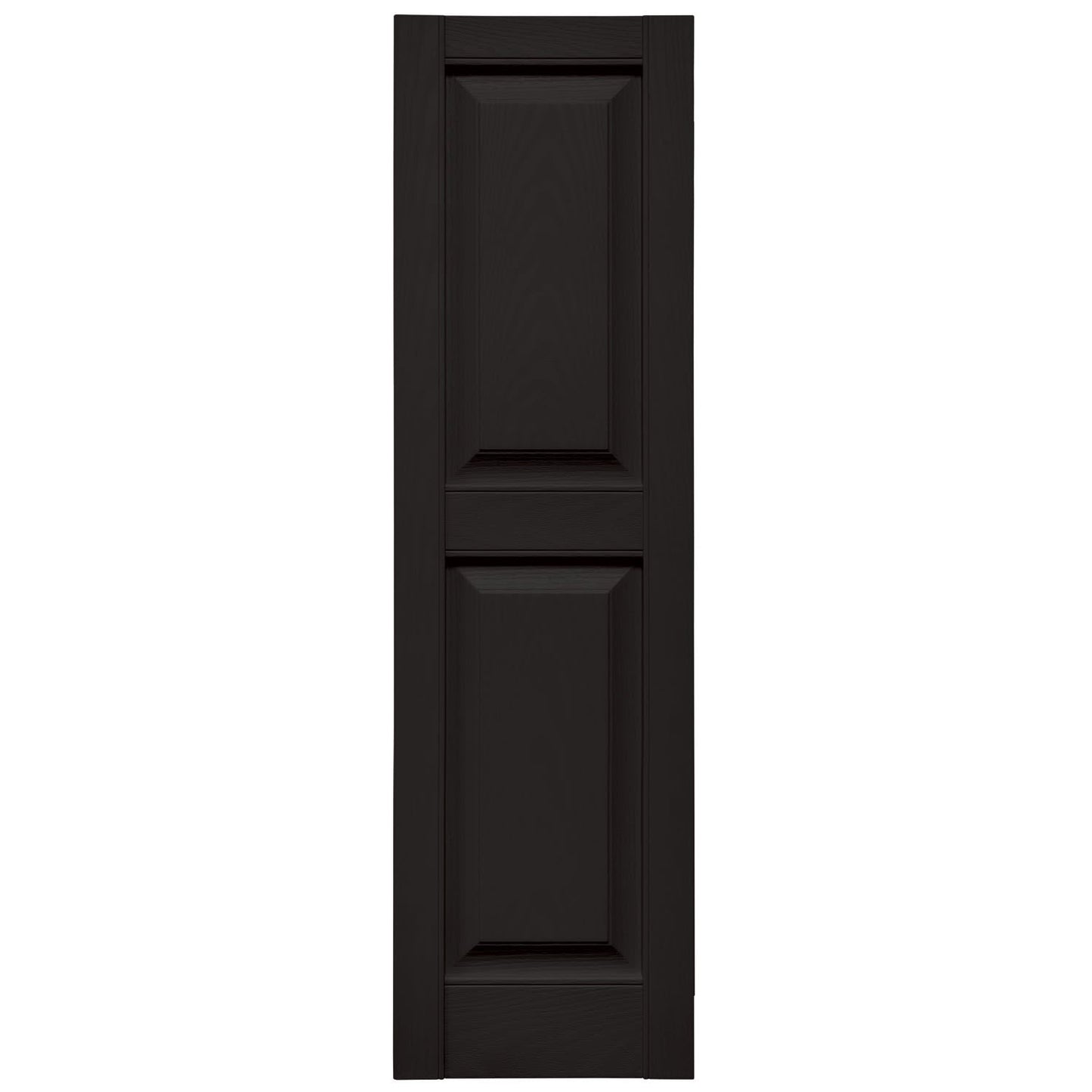Mid-America Quarter Round Raised Panel Arch Tops 002 Black