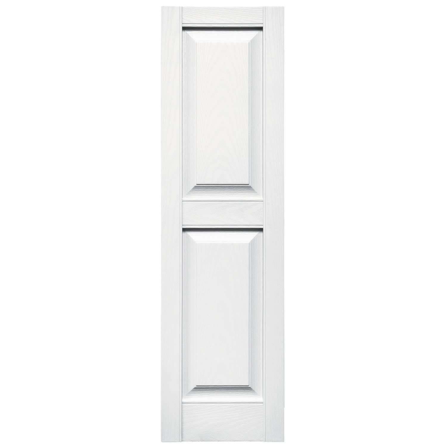 Mid-America Standard Raised Panel Shutter with Shutter-Loks & Screws 008 Clay 14-3/4" x 35"