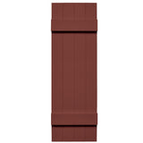 Mid-America Joined Board & Batten Shutters 009 Federal Brown 14" x 63"