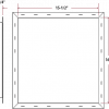 Mid-America Meter Block 001 White