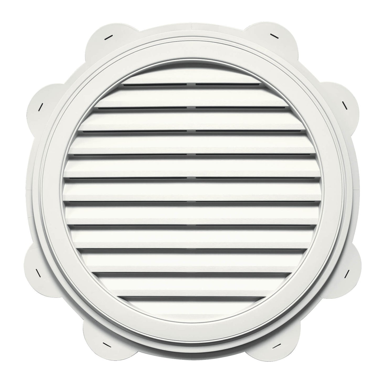 Mid-America Round Gable Vent 020 Heritage Cream 22"