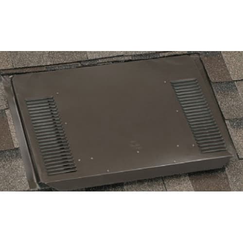 O'Hagin Galvanized Composition Tapered Vent Brown 1/4" Mesh 4" Flange