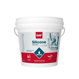 GAF Silicone Mastic Black 3-1/2 gal