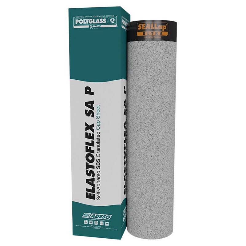 Polyglass Elastoflex SA P Granulated Cap Sheet Chestnut
