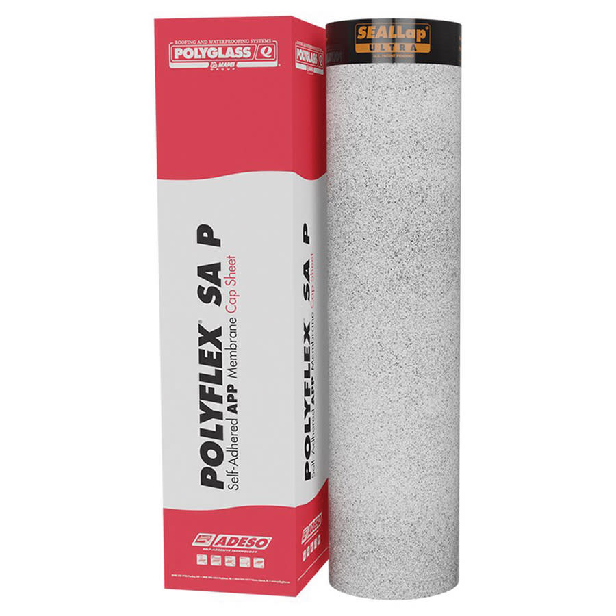 Polyglass Polyflex SA P Plastomeric Cap Sheet Black