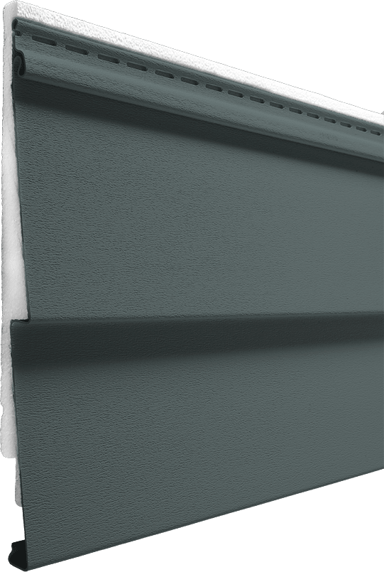 ProVia Willowbrook D45 Lap Vinyl Siding 104 Myst Gray 12' 1"