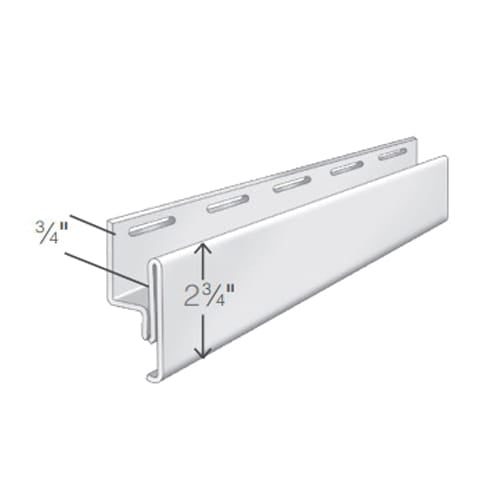 Exterior Portfolio Vinyl Board & Batten Trim 01 Aspen White