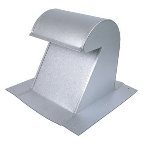 TAMCO Shingle Gooseneck with Damper Black 4"