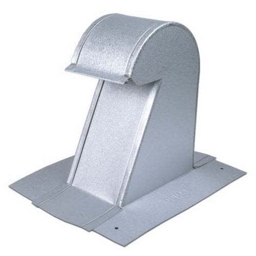 TAMCO Shingle Gooseneck with Damper Brown 4"
