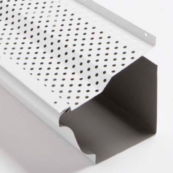 TopShield TitanGuard K-Style Step-Up Gutter Guard Mill 6" x 10'