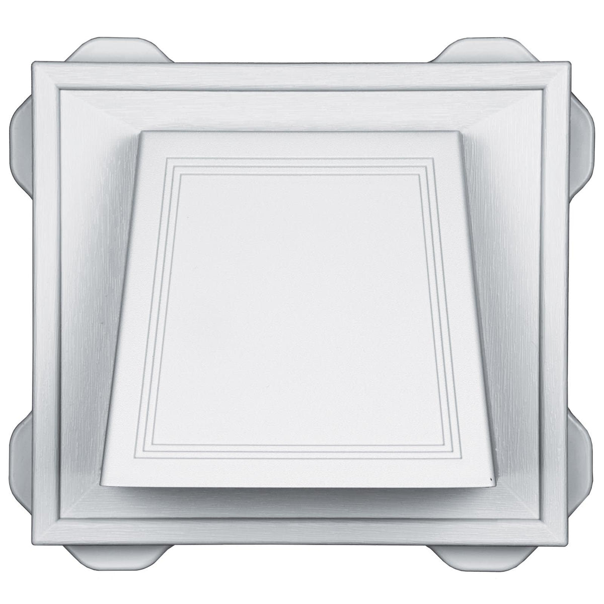 TopShield Hooded Dryer Vent 001 White 4"
