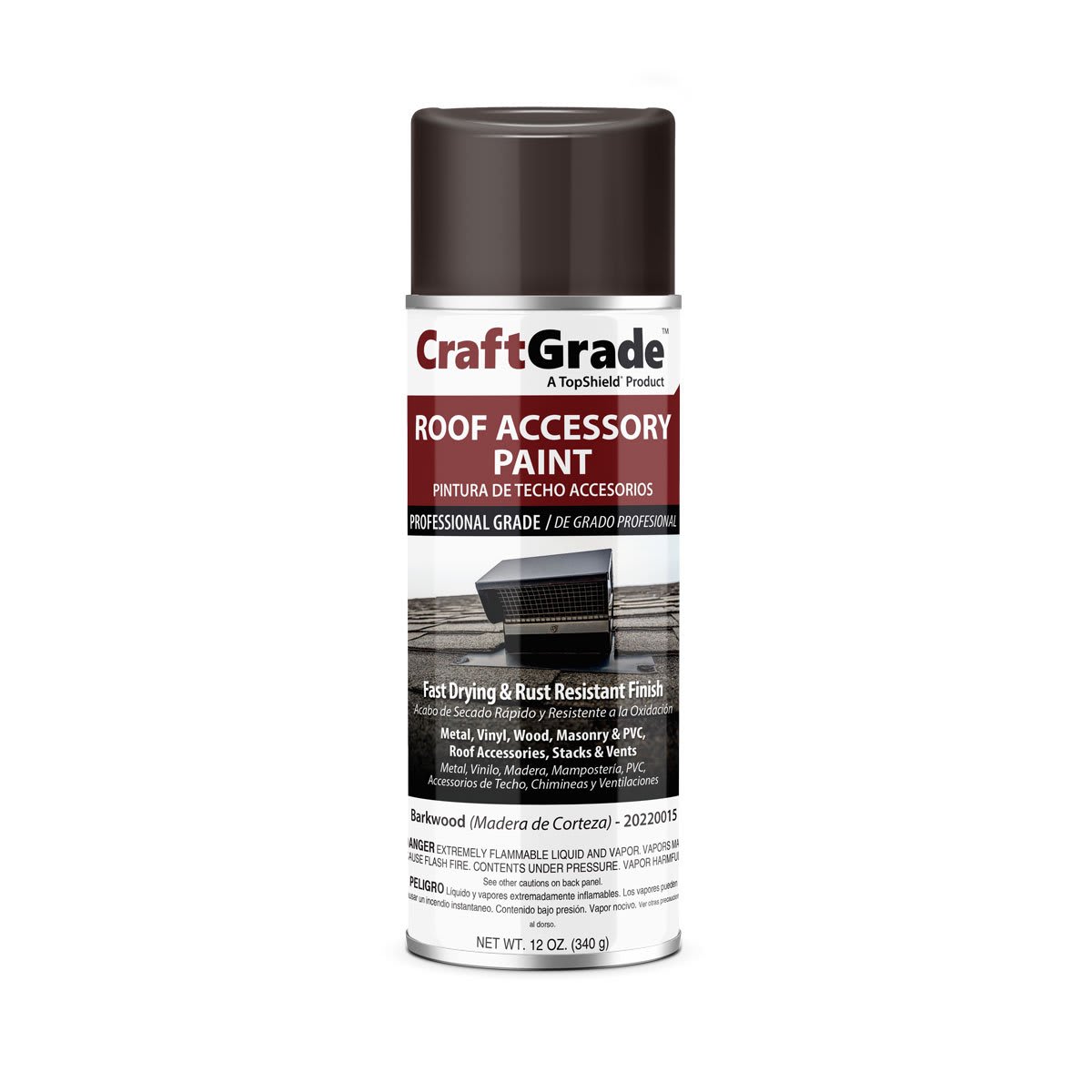 TopShield CraftGrade Accessory Spray Paint Barkwood
