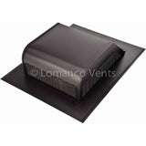 TopShield 750 Galvanized Slant Back Vent Black
