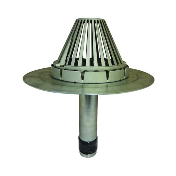 TopShield Pro Aluminator EasySeal Retrofit Roof Drain 5"