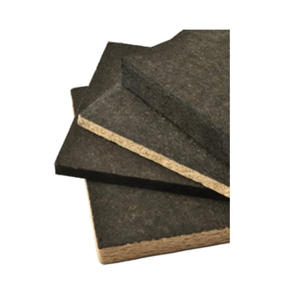 TopShield PRO HD Fiberboard Coated 0.5" x 4' x 8' 1-Sided