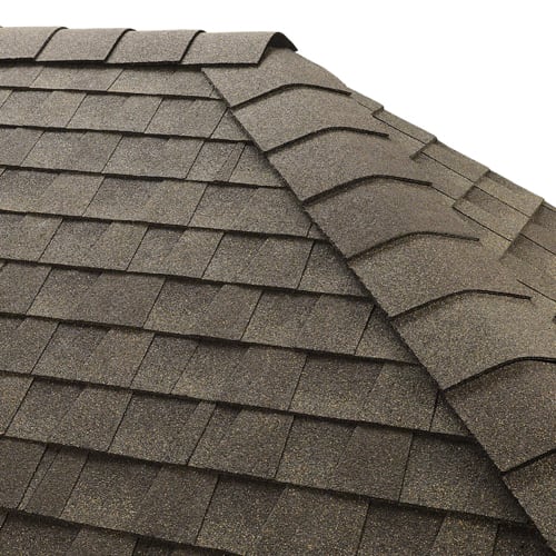 GAF TimberTex Premium Hip & Ridge Weathered Wood