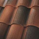 Boral Clay Standard Scratch Textured 1-Piece "S" Tile Rustic Newport