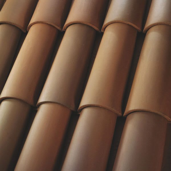 Boral 2-Piece Clay Monarch Top Tile Madera Blend