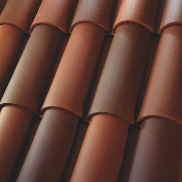 Boral 2-Piece Clay Monarch Pan Tile Newport Blend