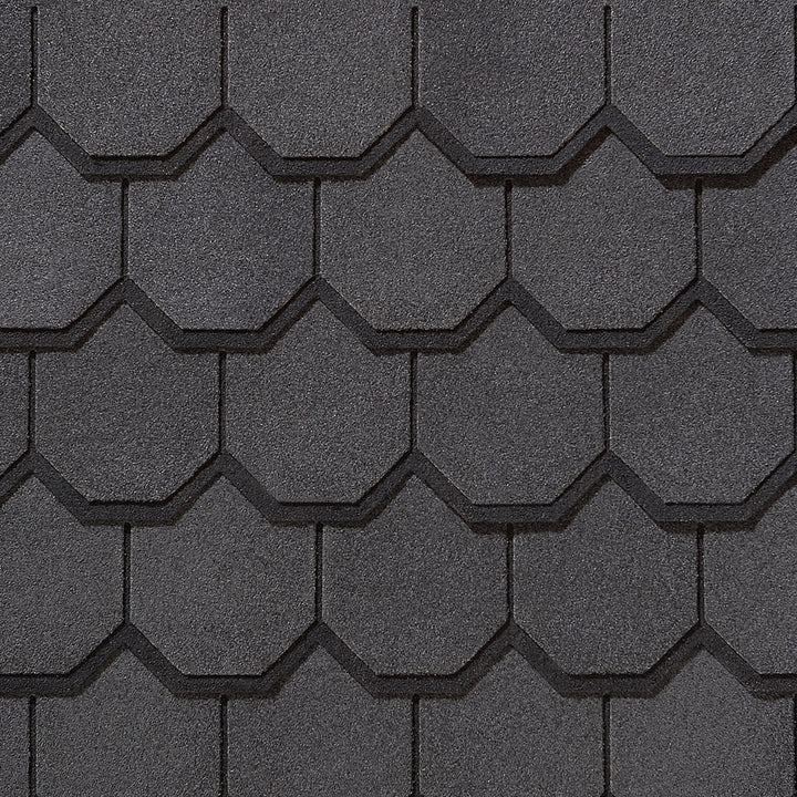 CertainTeed Carriage House AR Shingles Black Pearl