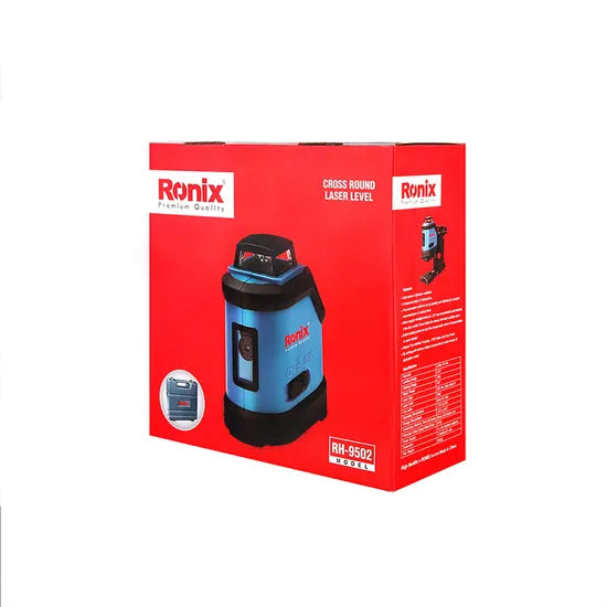 Professional Ronix Model Rh-9502 Outdoor Indoor Measuring Leveling Machine Cross Line Laser Level