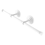 Allied Brass Que New Collection Wall Mounted Horizontal Guest Towel Holder in Venetian Bronze, 22 in.