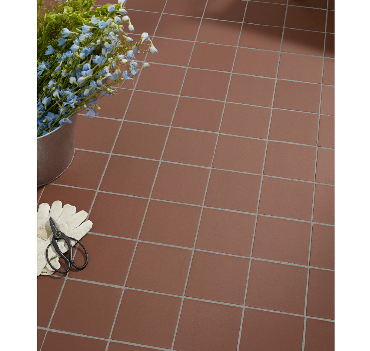 Quarry Red Field Wall and Floor Tile - 6 x 6in.